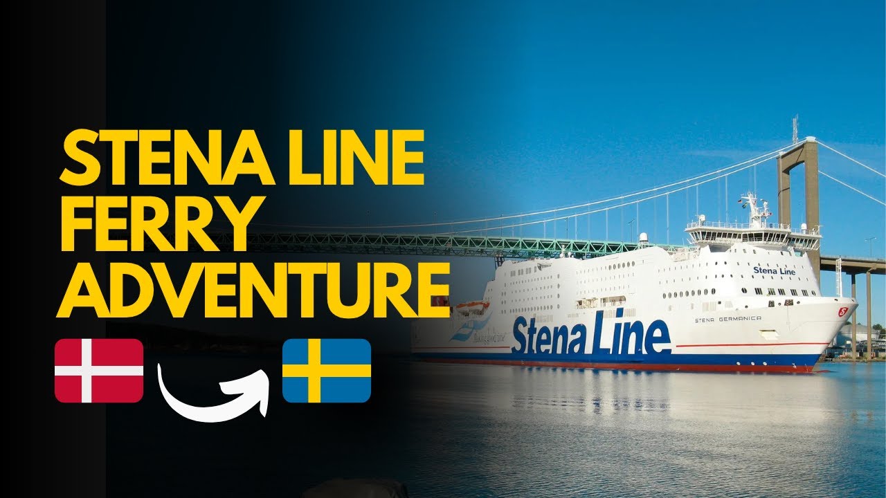 Stena Line Ferry Adventure 🇩🇰 Denmark to 🇸🇪 Sweden | Beautiful Sea Views | Faceless Wanderers