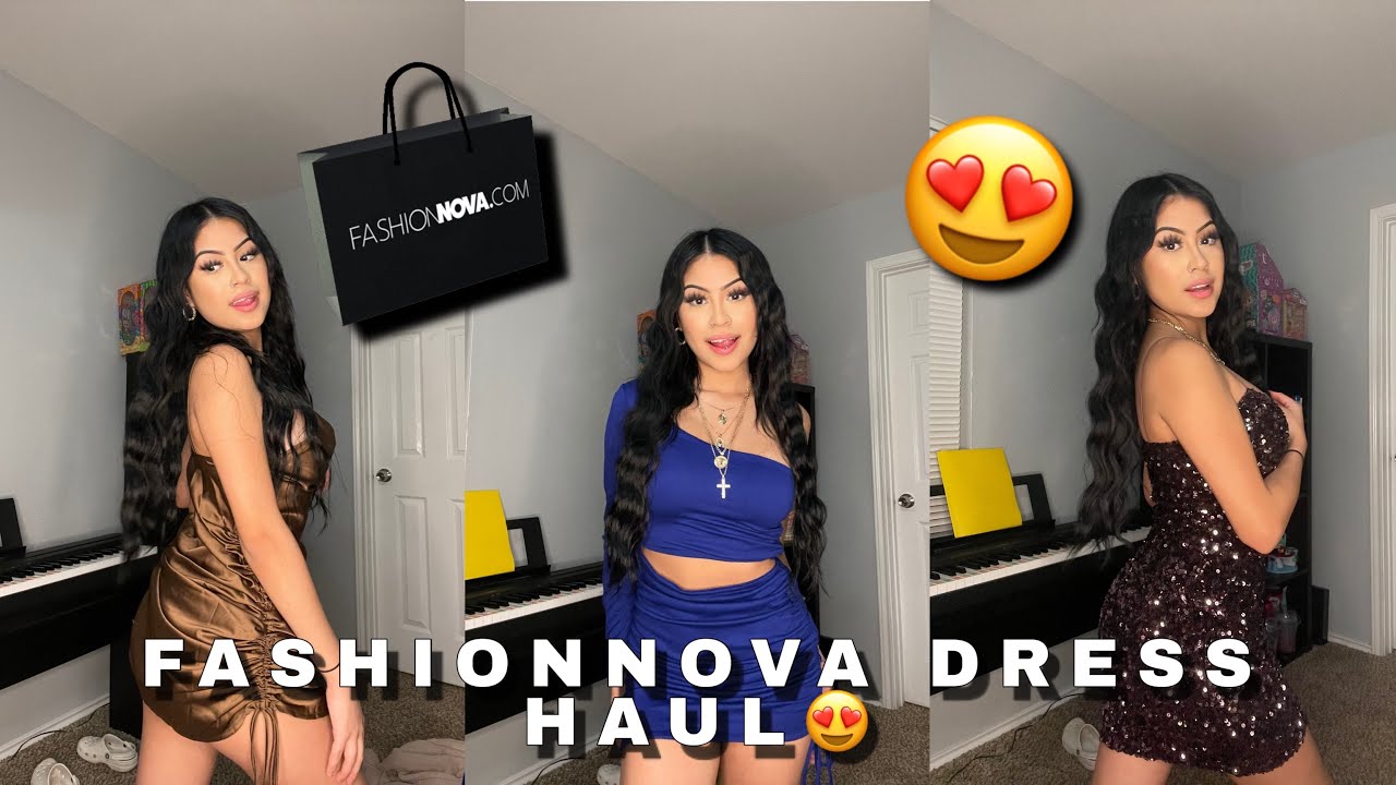 #FASHIONNOVA VALENTINES DAY DRESS HAUL😍| desireemontoya