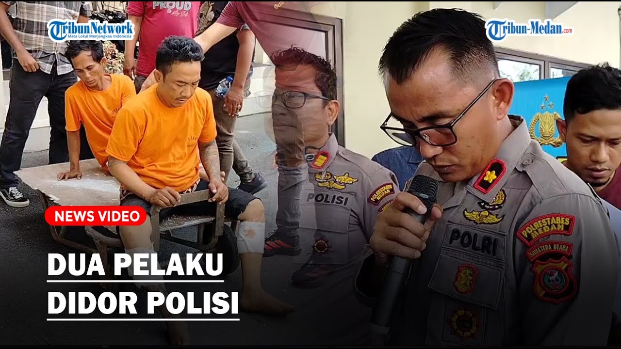 Dua Tersangka Dihadiahi Timah Panas, Satu diantaranya Residevis Bongkar Rumah