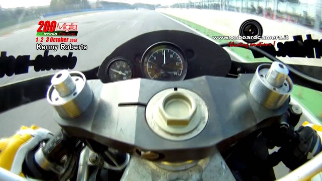 KENNY ROBERTS ONBOARD CAMERA: by ONBOARDCAMERA.IT