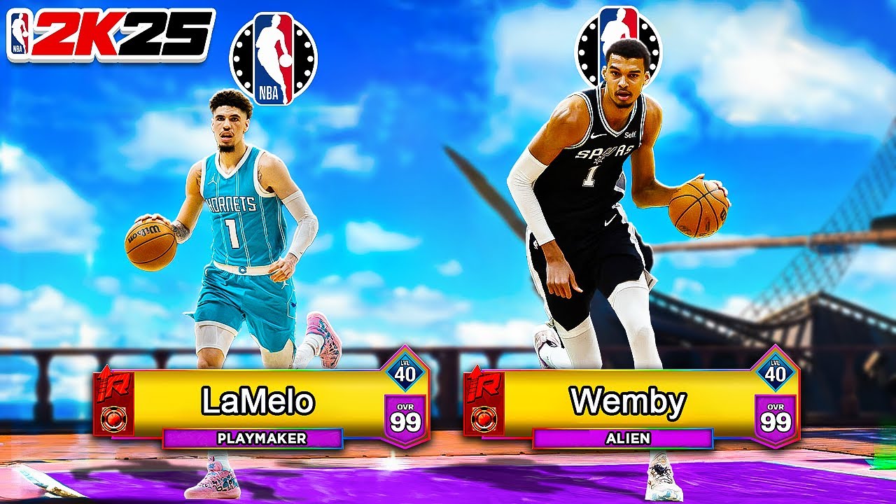 LaMelo Ball & Victor Wembanyama are UNSTOPPABLE in NBA 2k25