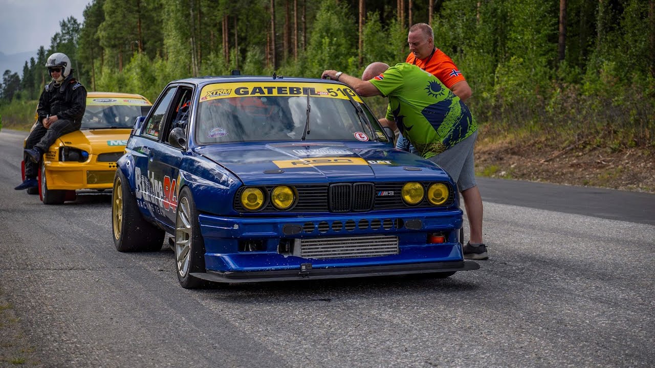 BMW M3 E30 1300HP NORGES RÅESTE BAKKELØP 2024