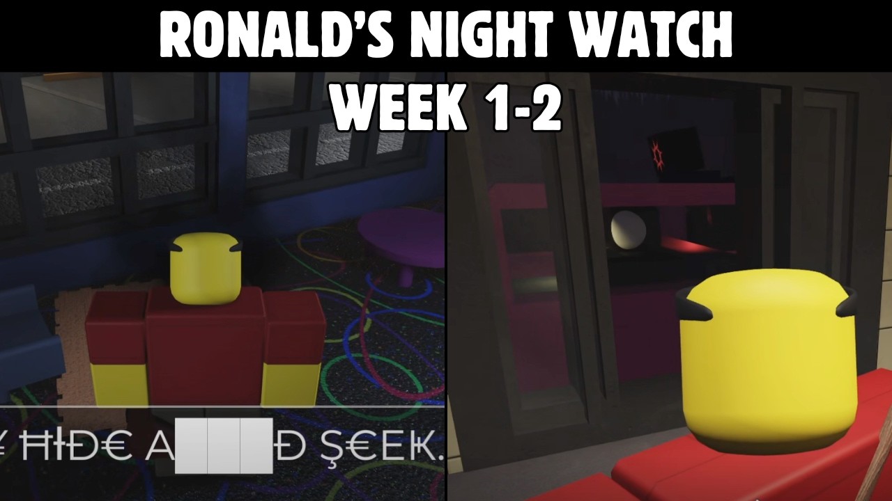 Roblox RoDonald's Night Watch (McDonald Anomalies) - Full Walkthrough (Week 1-2)