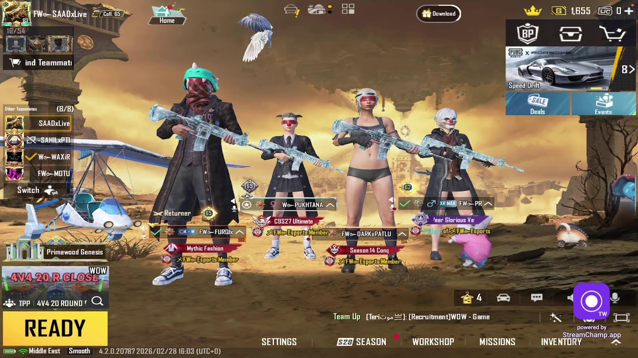 Live new event rush gameplay PUBG MOBILE