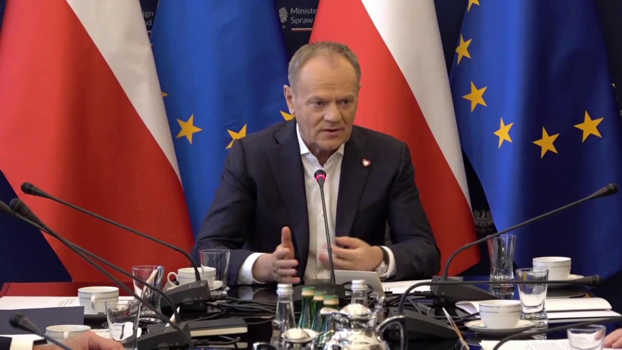 Wystąpienie Premiera Donalda Tuska podczas spotkania ws. sytuacji na Bliskim Wschodzie