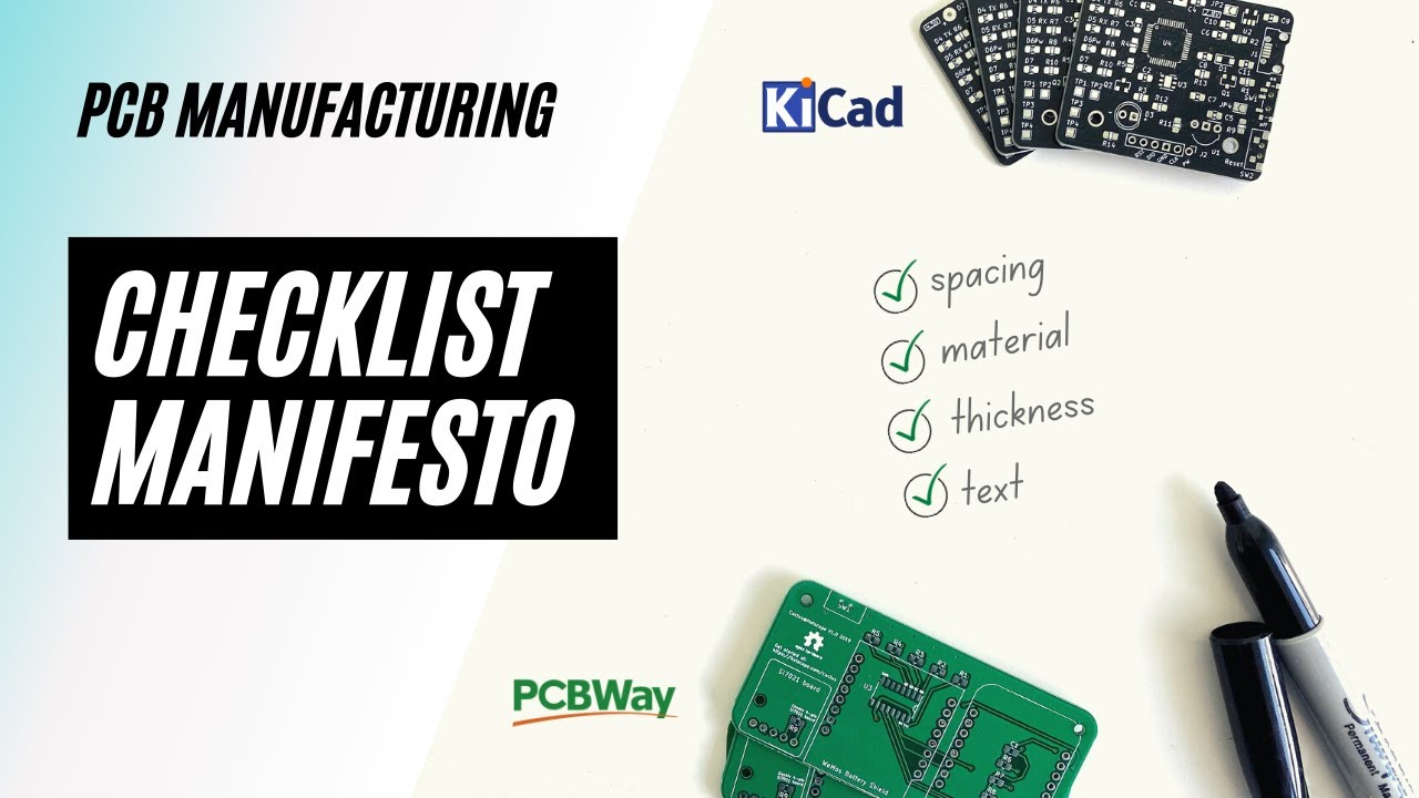 Online PCB manufacturing and the checklist manifesto // KiCad, PCBWay