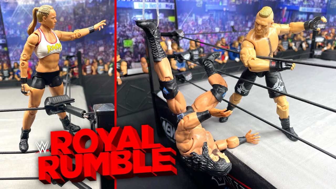 WWE ROYAL RUMBLE 2022 REVIEW & RESULTS! WWE FIGURES!