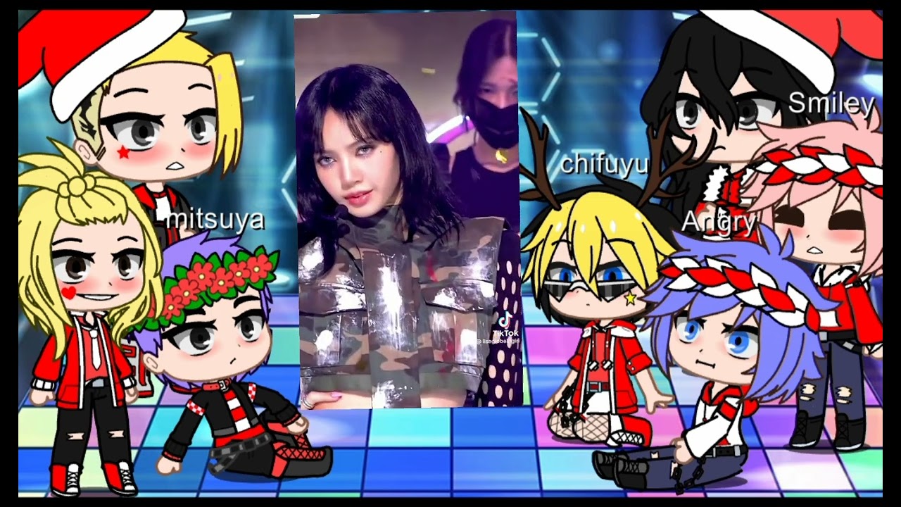 tokyo revenger reagindo a takemichi as Lalisa Manoban (de Blackpink) (leião a discrição por favor)