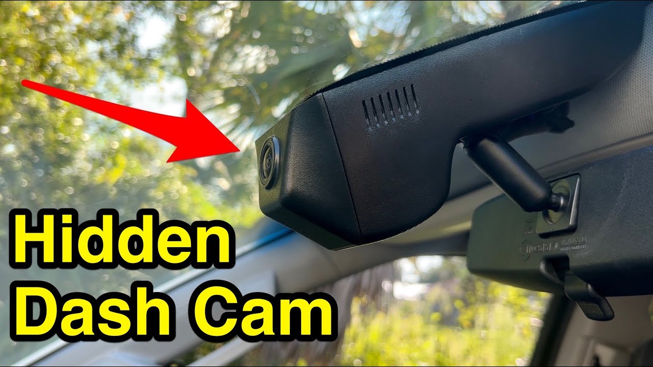 Hidden secret dash cam in your car - setup & review