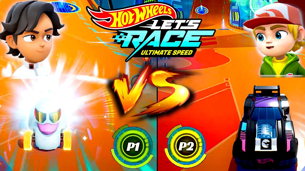 Hot Wheels Let´s Race Ultimate Speed – Axle with Duck N Roll VS Mac with GT Scorcher