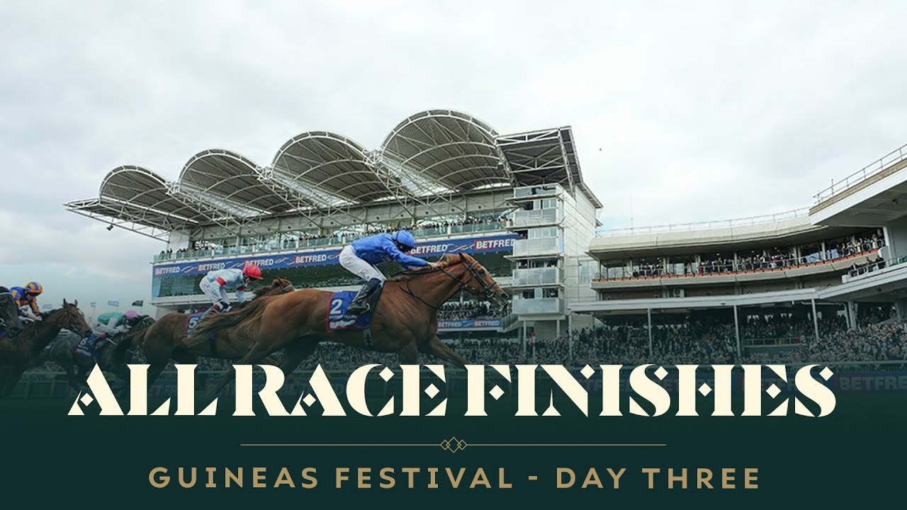 All race finishes from Betfred 1000 Guineas Day at Newmarket racecourse