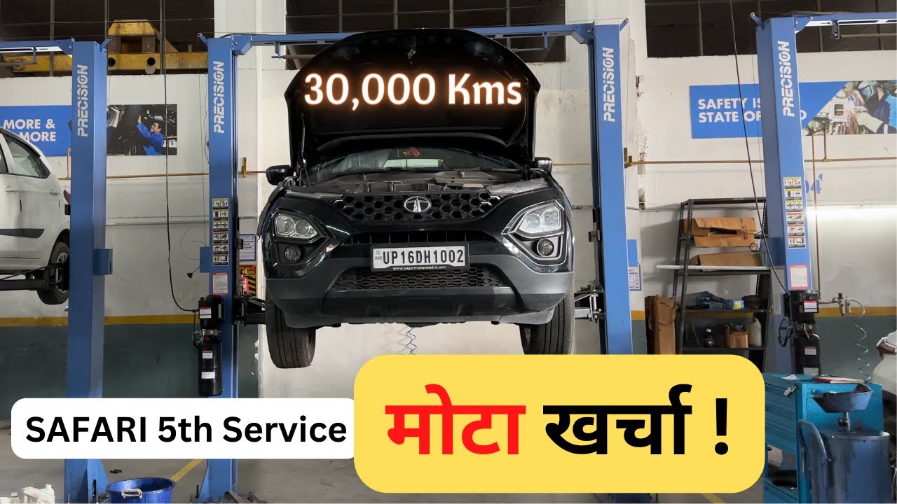 Tata Safari 5th Service | Full Details @Wanderer_SwaRaj