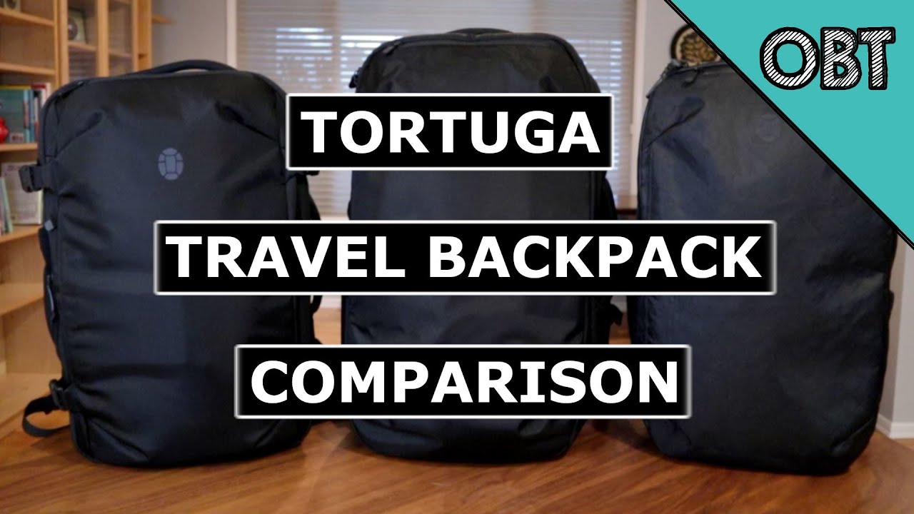 Tortuga Travel Backpack Comparison (Lite vs Pro vs Expandable)
