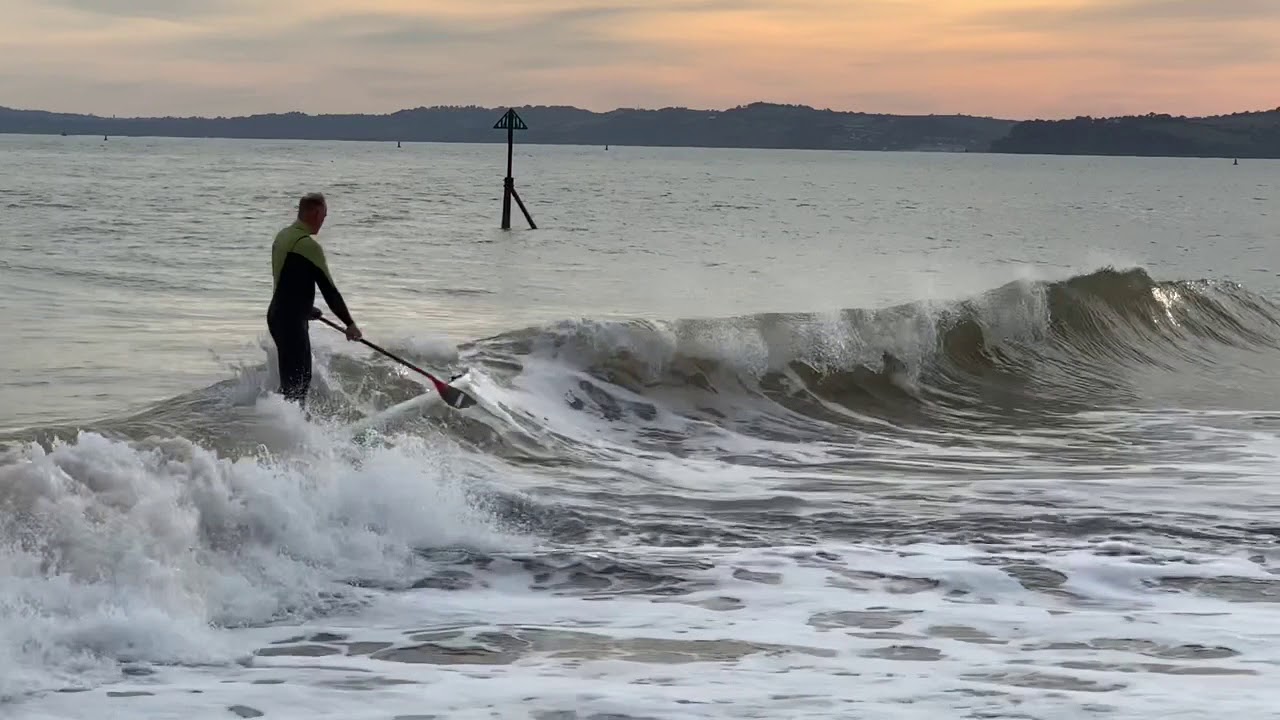 Surfing Exmouth Devon