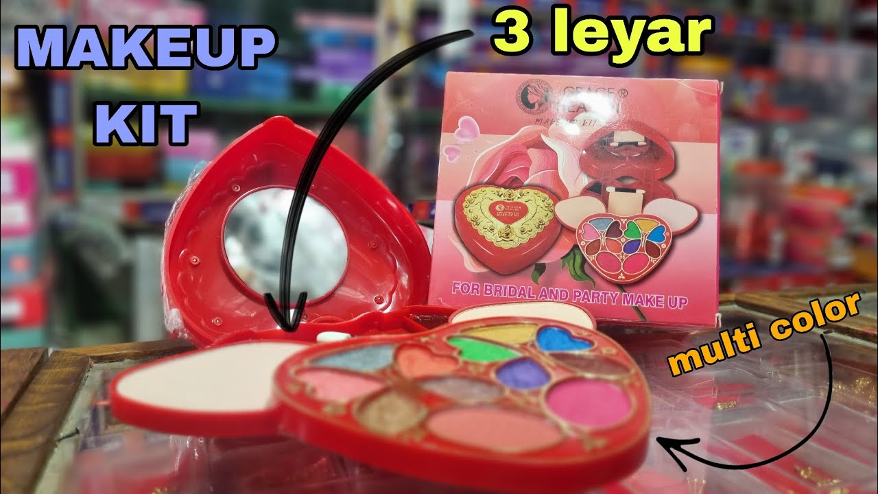 3 लेयर (तीन परत) – अंदर तीन अलग-अलग हिस्से खुलते हैं। #three #leyar #jewellery #meakuplook #meakup 