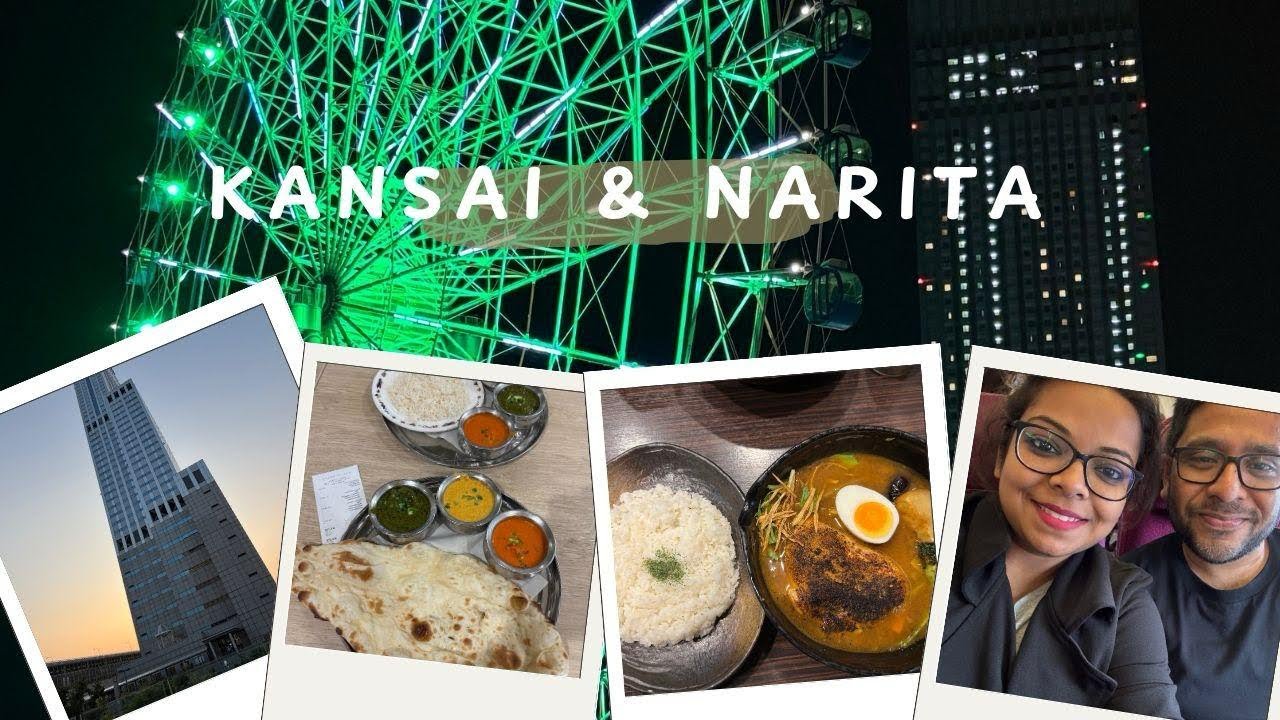 Last leg of Japan at Kansai & Narita | Indian Food in Japan | Premium Outlets | Japan Series Ep. 7
