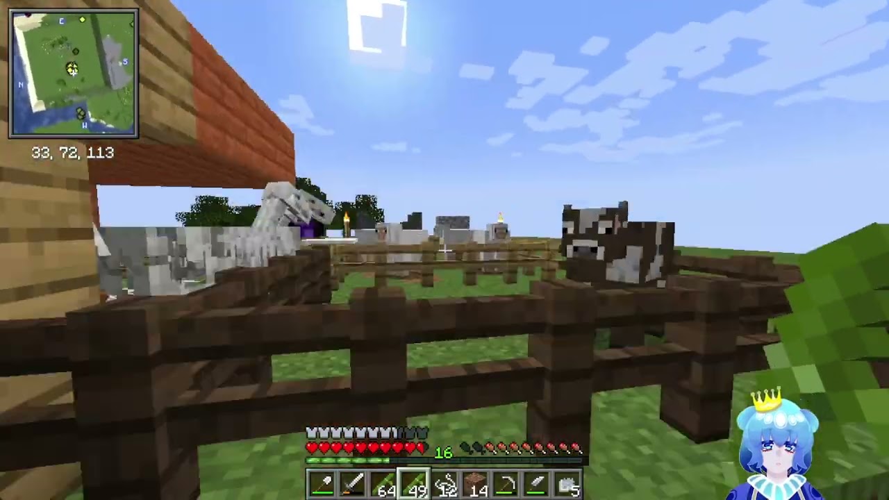 初期リスにお店を建てよう！ マルチ鯖Modあり【Minecraft】