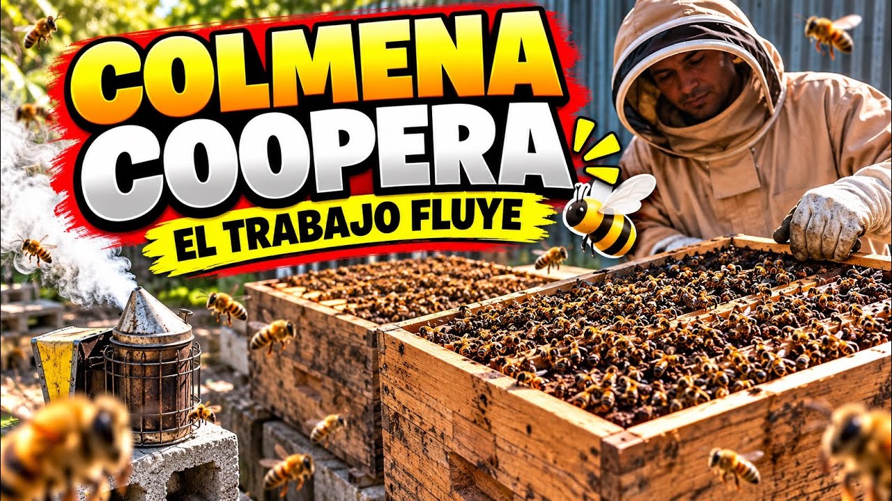 Cuando la colmena coopera, el trabajo fluye