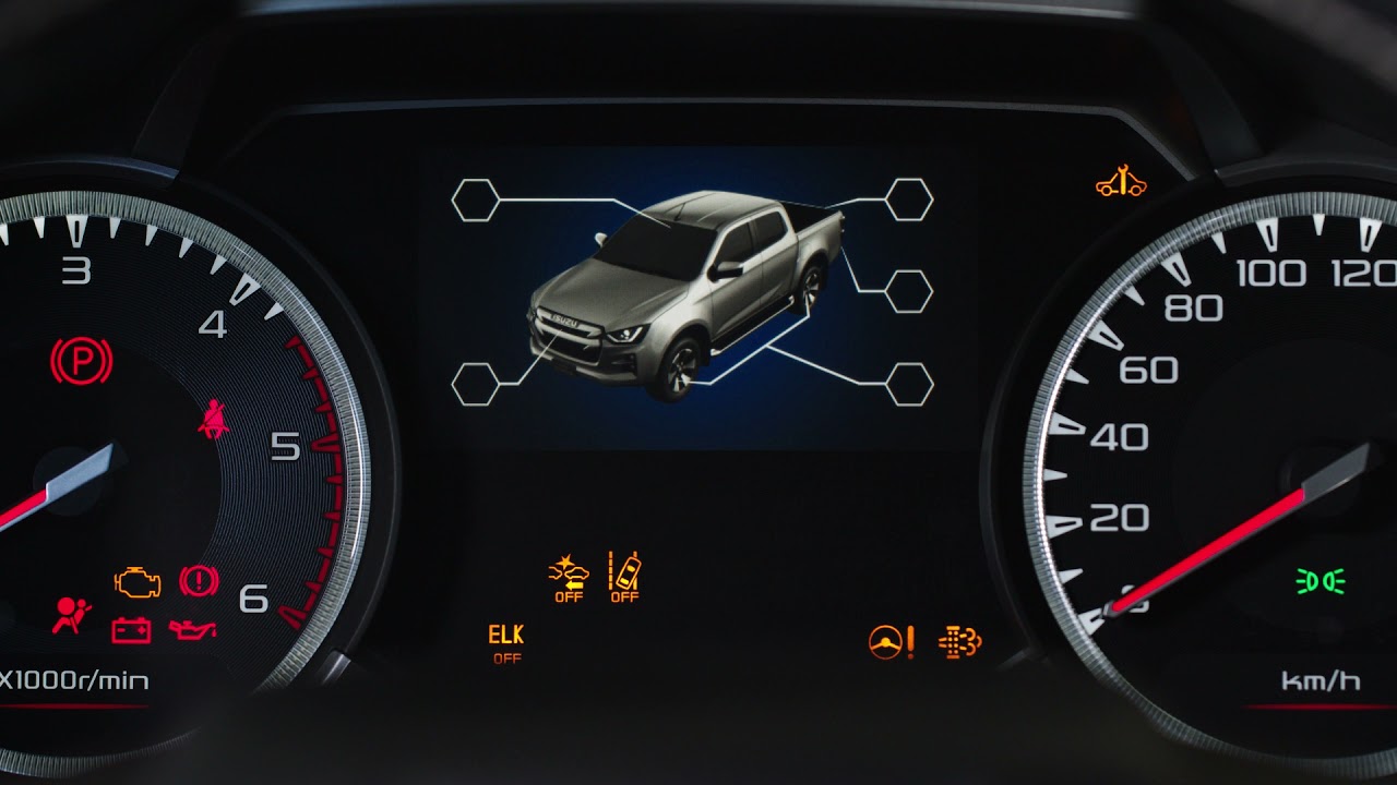 ISUZU D-MAX Service | Tutorial ADAS Autom. Fernlicht, Geschwindigkeitsbeg., Not-Bremsassistent)