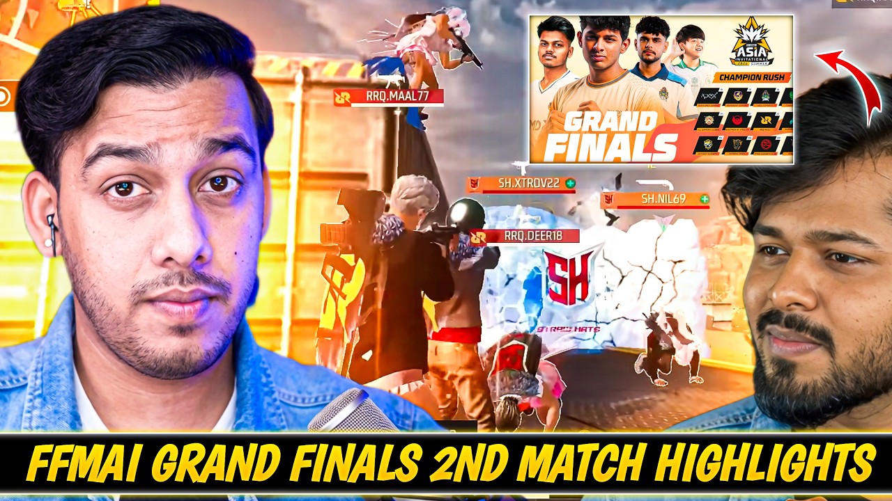 FFMAI Grand Finals 2nd Match Highlights | Rush Champion 2026 | FF Esports #auragaming #arrowgaming