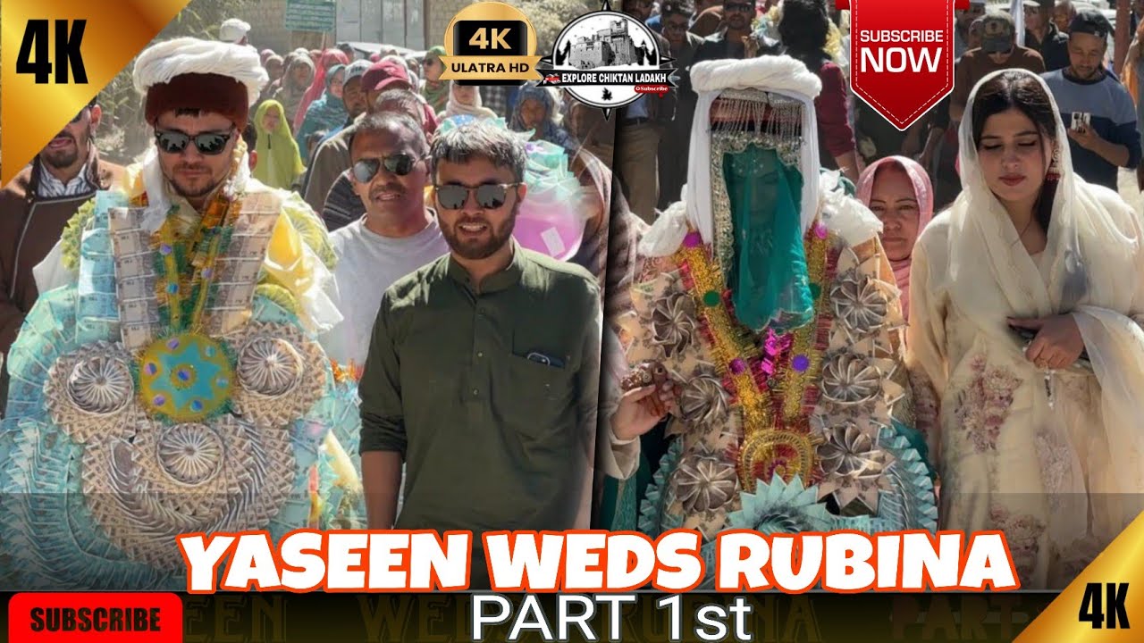 LADAKHI WEDDING { BAKSTON } || YASEEN WEDS RUBINA || #weddingphotography #bakston #chiktankargil