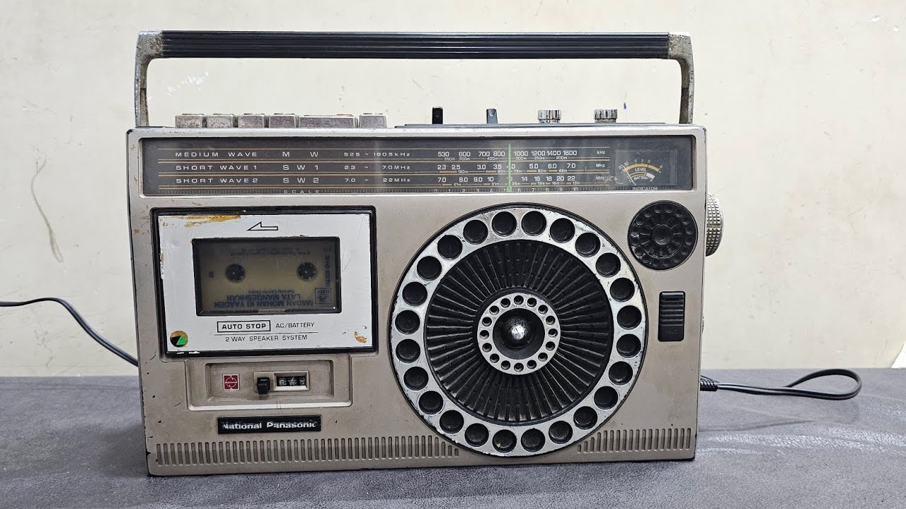 National Panasonic RQ -565 D +919023321435 & 3BAND radio cassette recorder