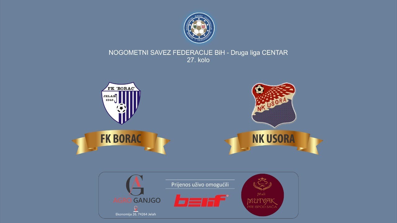 FK BORAC Jelah - NK USORA Usora