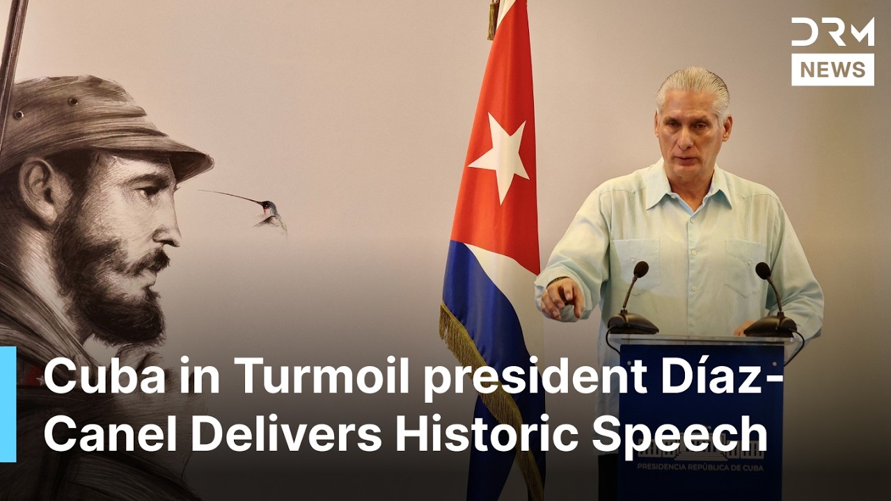 WATCH: Cuba in Turmoil president Díaz-Canel Issues Urgent Address Amid Historic Fuel Crisis | AC14