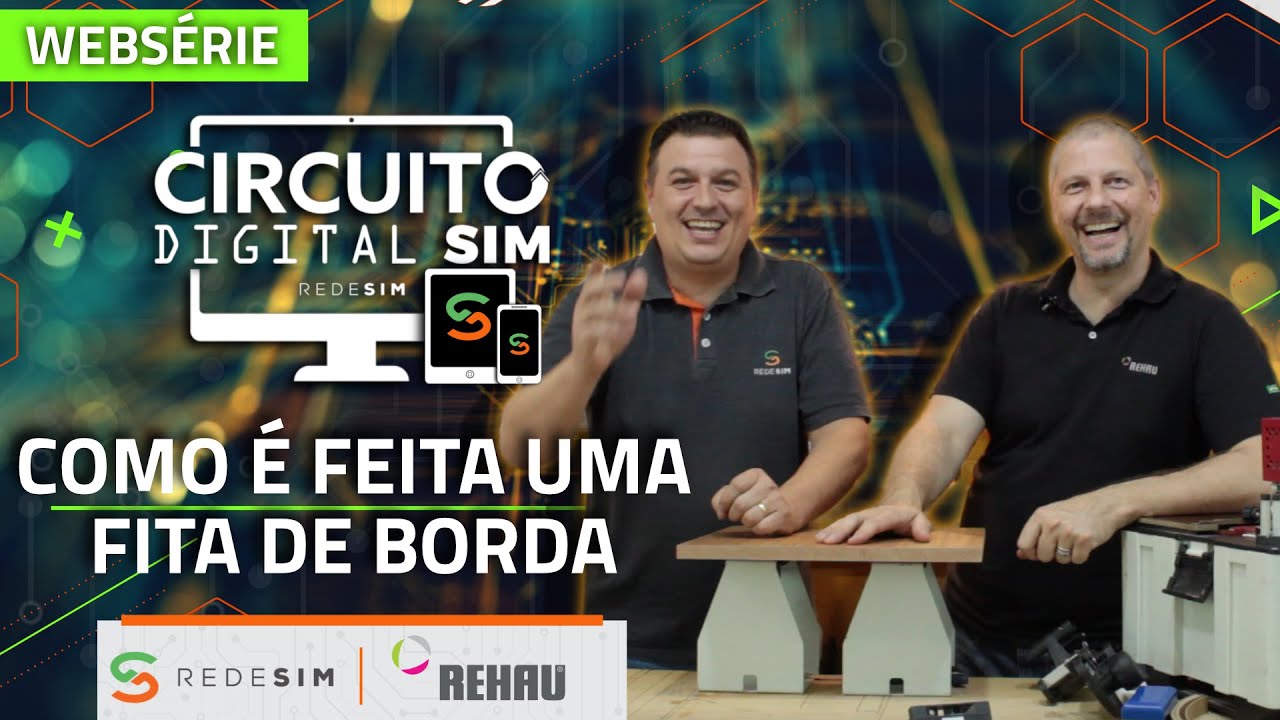 COMO É FEITA UMA FITA DE BORDA DA REHAU