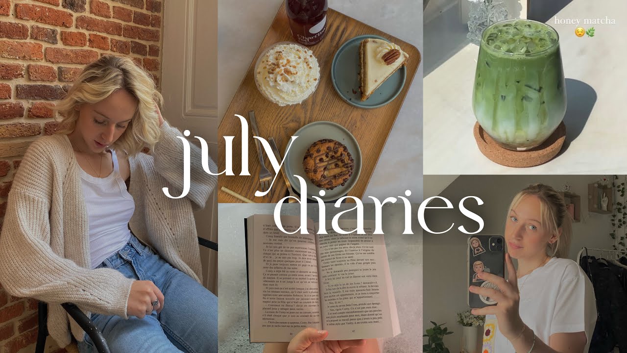 july days ⭐️ résultats du bac, valise, shopping, selfcare,