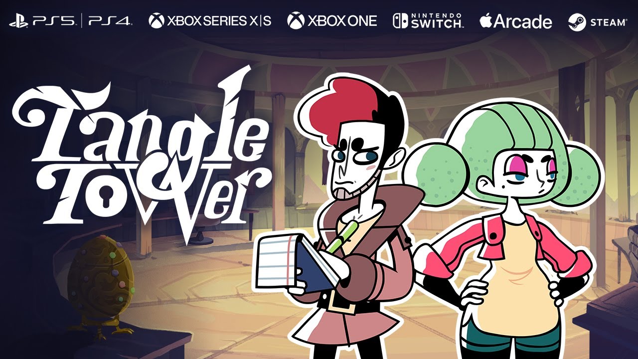 Tangle Tower PlayStation and Xbox Launch Trailer - SFB Games