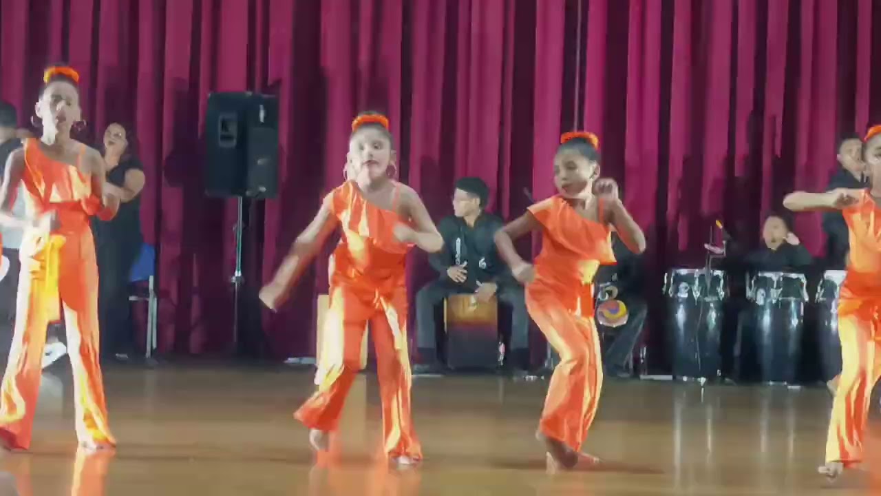 Africandela Raices del Festejo PreElenco Niñas