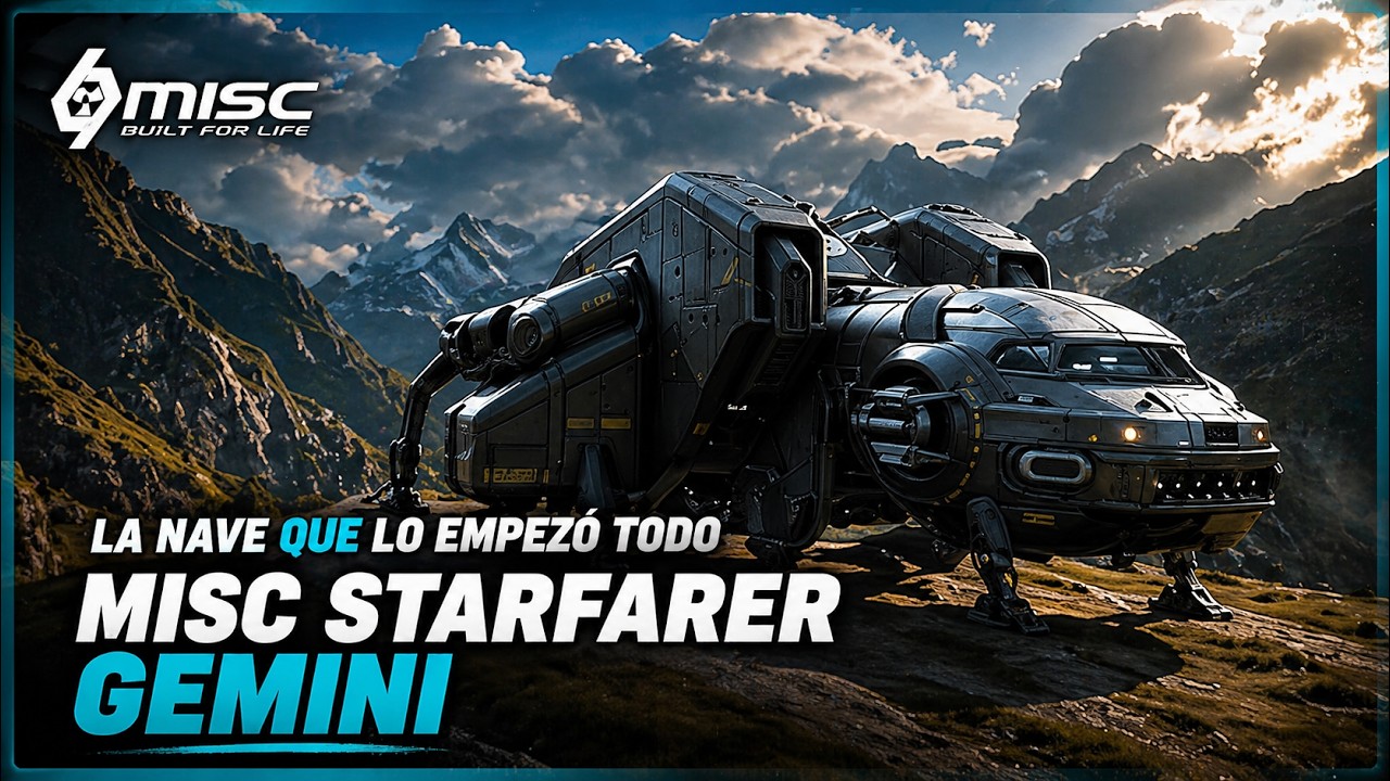 🚀 Esta antigua nave de Star Citizen aún impresiona | MISC Starfarer Gemini