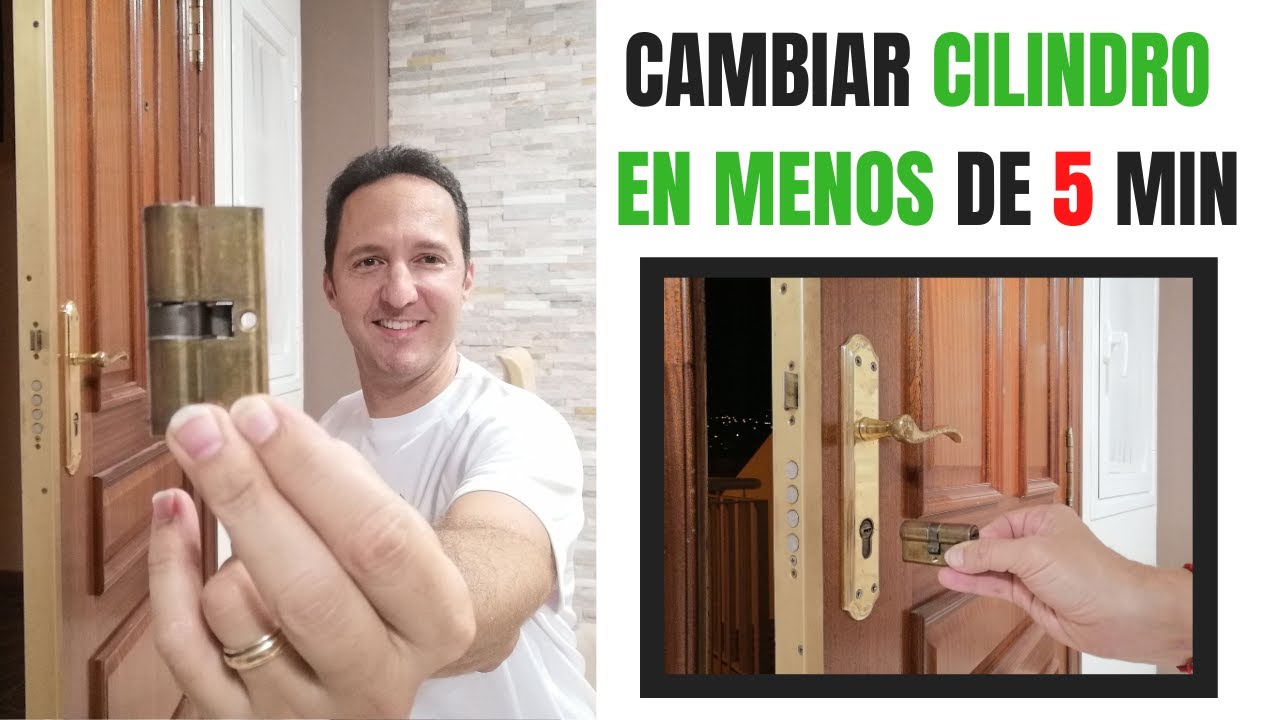 Cambiar cilindro de puerta