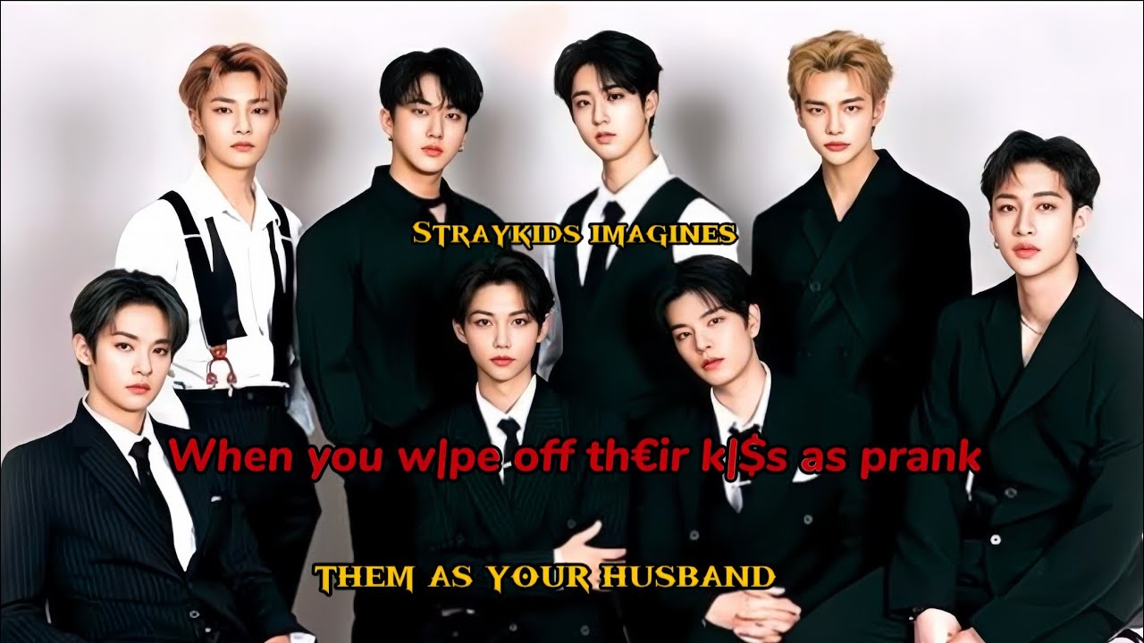 pov: When you w|pe off th€ir k|$s as prank || Straykids imagines