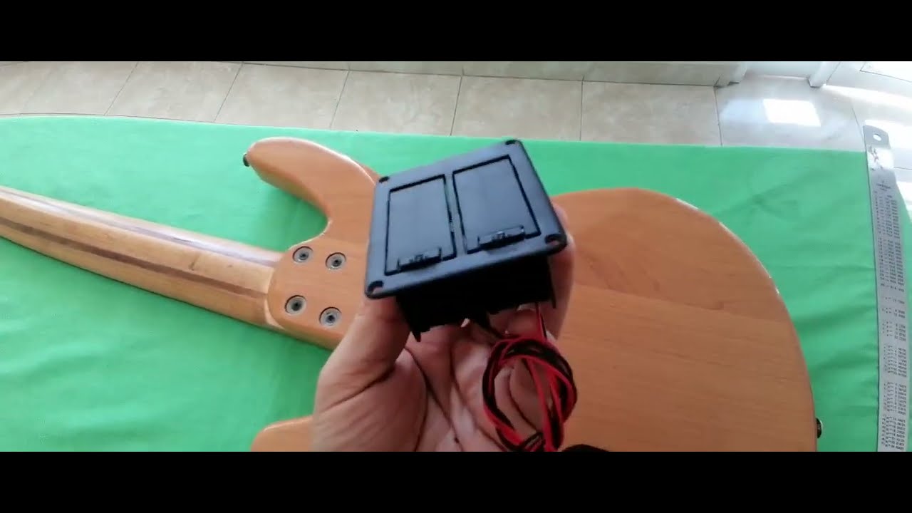 Instalación caja de baterías doble en el Bajo eléctrico