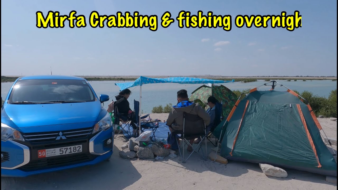 Mirfa Abu Dhabi best place for overnight camping.