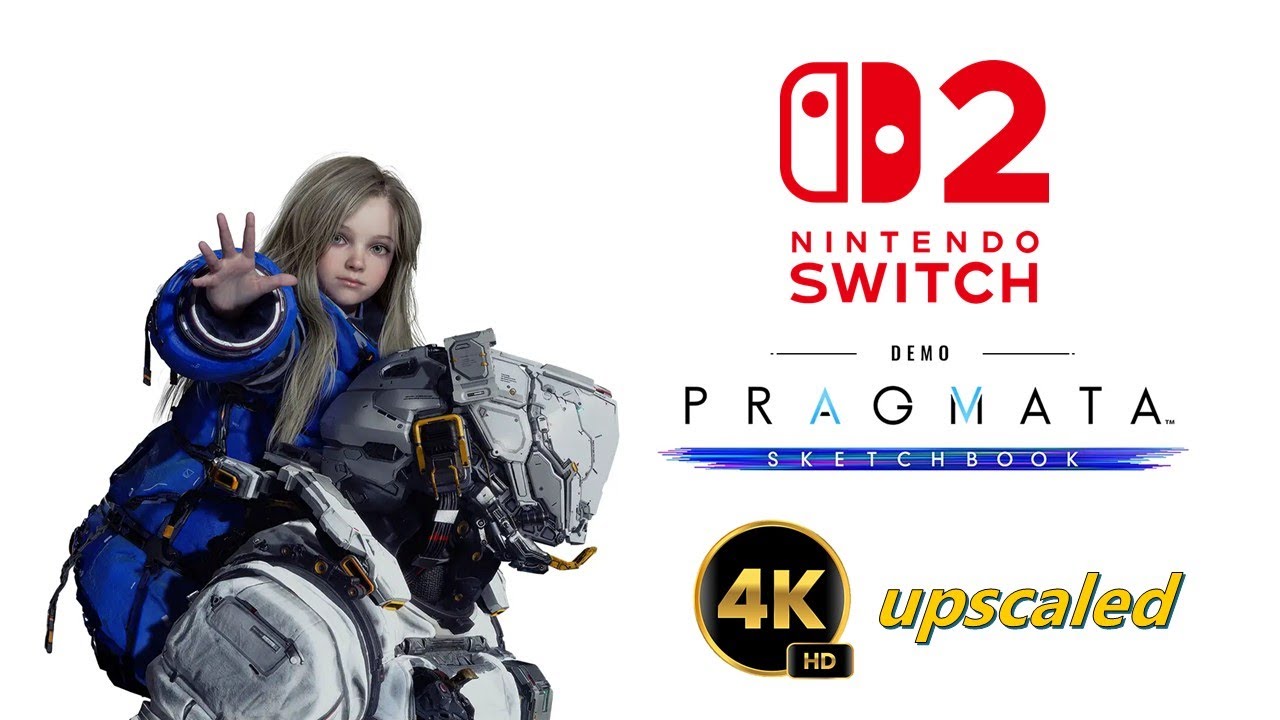 Pragmata Sketchbook (demo) en Nintendo Switch 2 - sin editar.