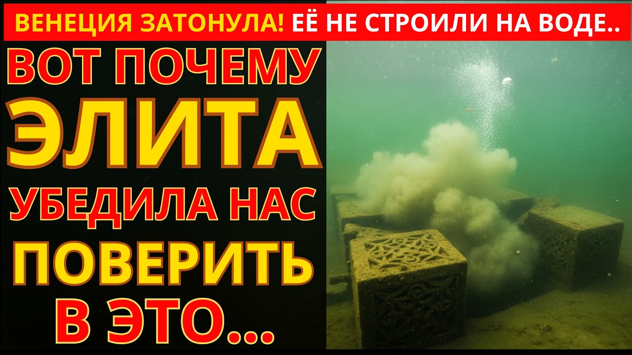 🚨 ВЕНЕЦИЮ ПОСТРОИЛИ НА СУШЕ | Вот Почему Об Этом Молчат...