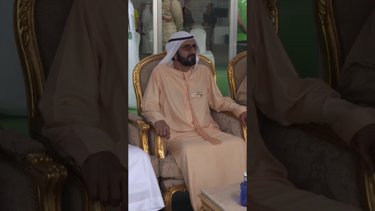 Sheikh Mohammed Bin Rashid Al Maktoum Sheikh Saif & Dubai Police Chief At UAE SWAT Challenge #shorts