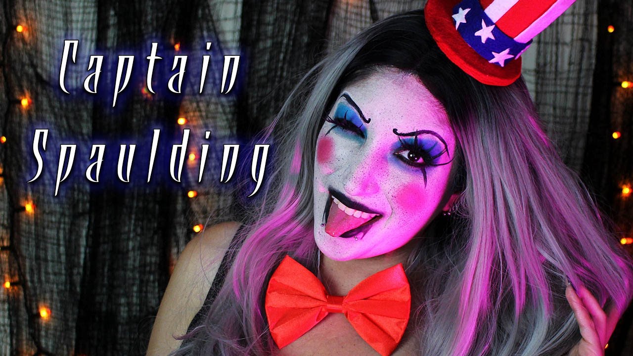 CAPTAIN SPAULDING | Halloween Makeup Tutorial