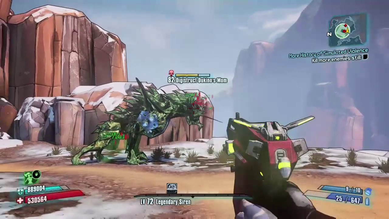 Borderlands 2 OP8 Maya Digistruct Peak Dukino's Mom with Bee