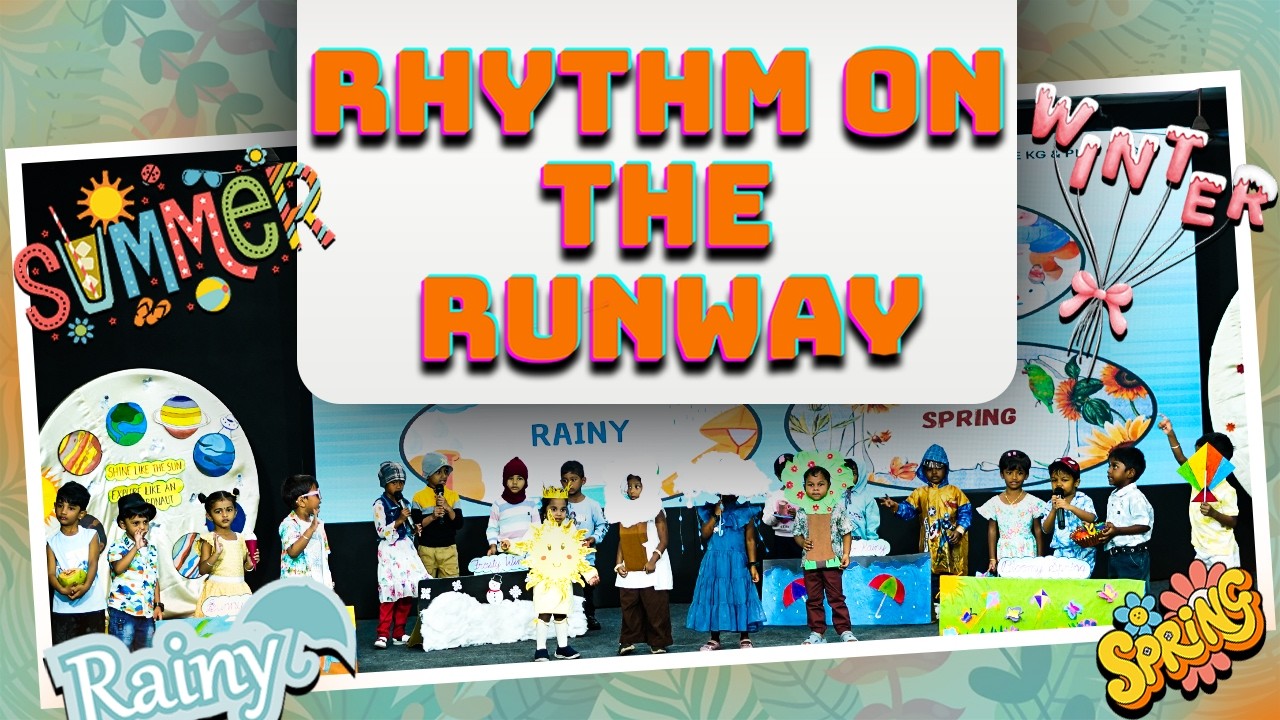🌸❄️🌧️☀️ Rhythm on the Runway – A Journey Through the Seasons