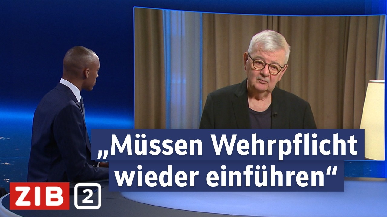 Joschka Fischer über Europas Lage in der Welt | ZIB 2 vom 24.07.2025