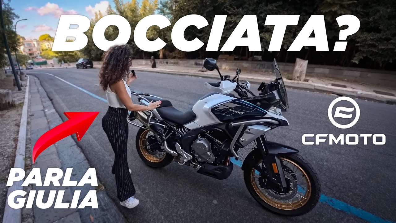 CF MOTO 700 MT ADV : COME STA IL PASSEGGERO? PAROLA A GIULIA