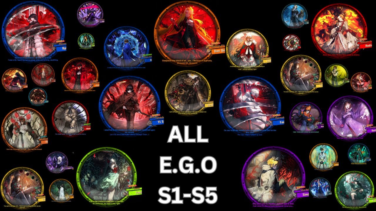 All E.G.O + Corrosion (Season 1 - 5) - Limbus Company