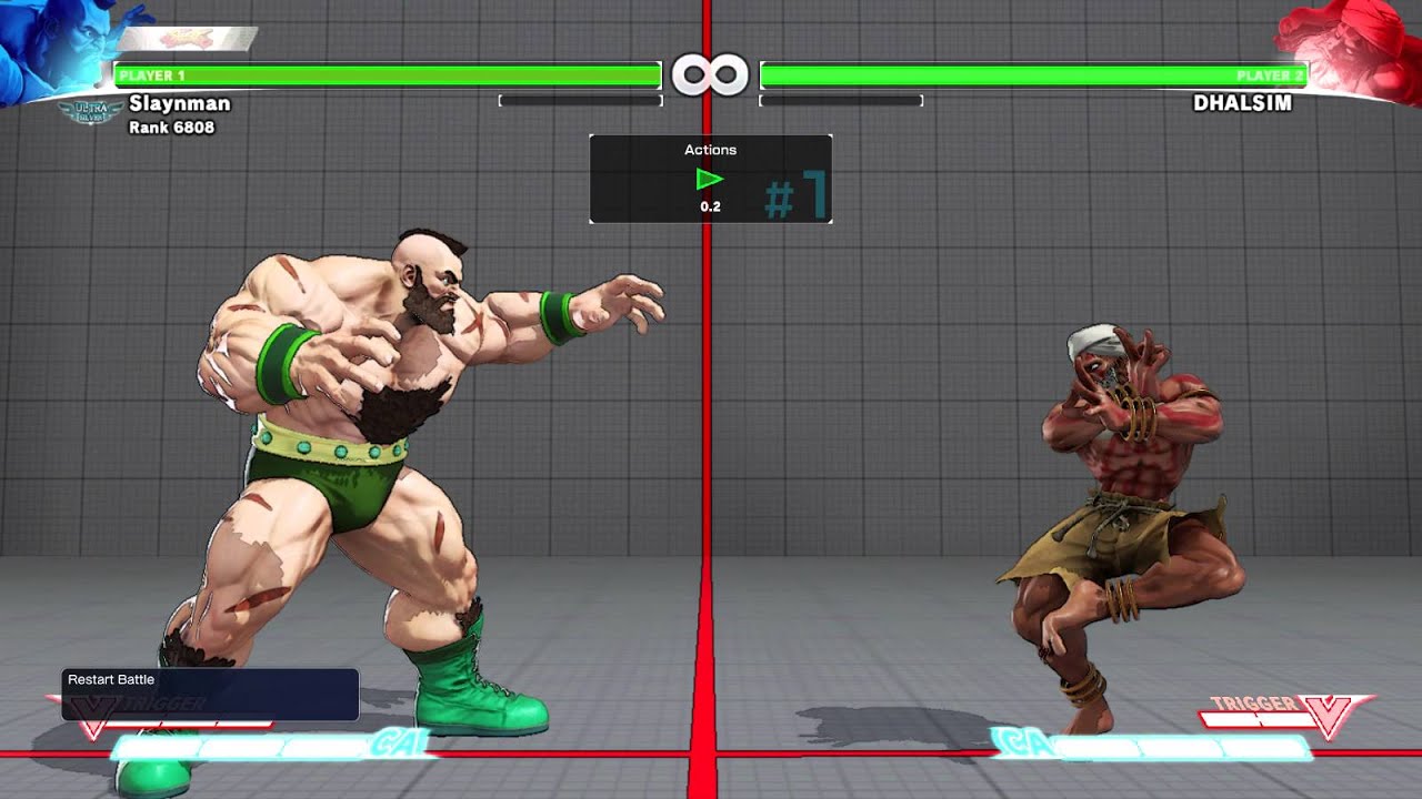 Zangief's ex running bear grab is weird