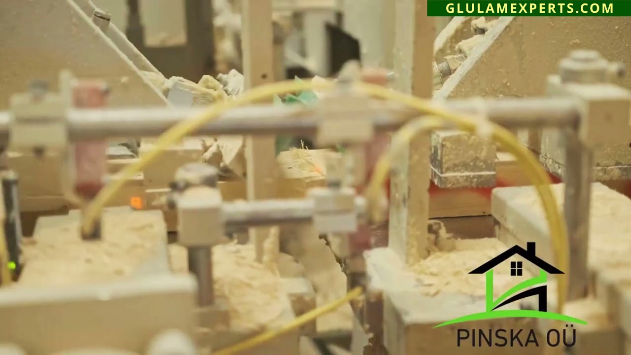 Glulam manufacturing  -  Glulam production process