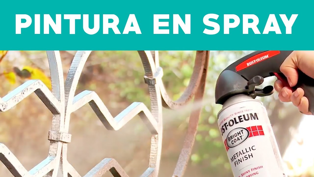 &iquest;C&oacute;mo elegir una pintura en spray?