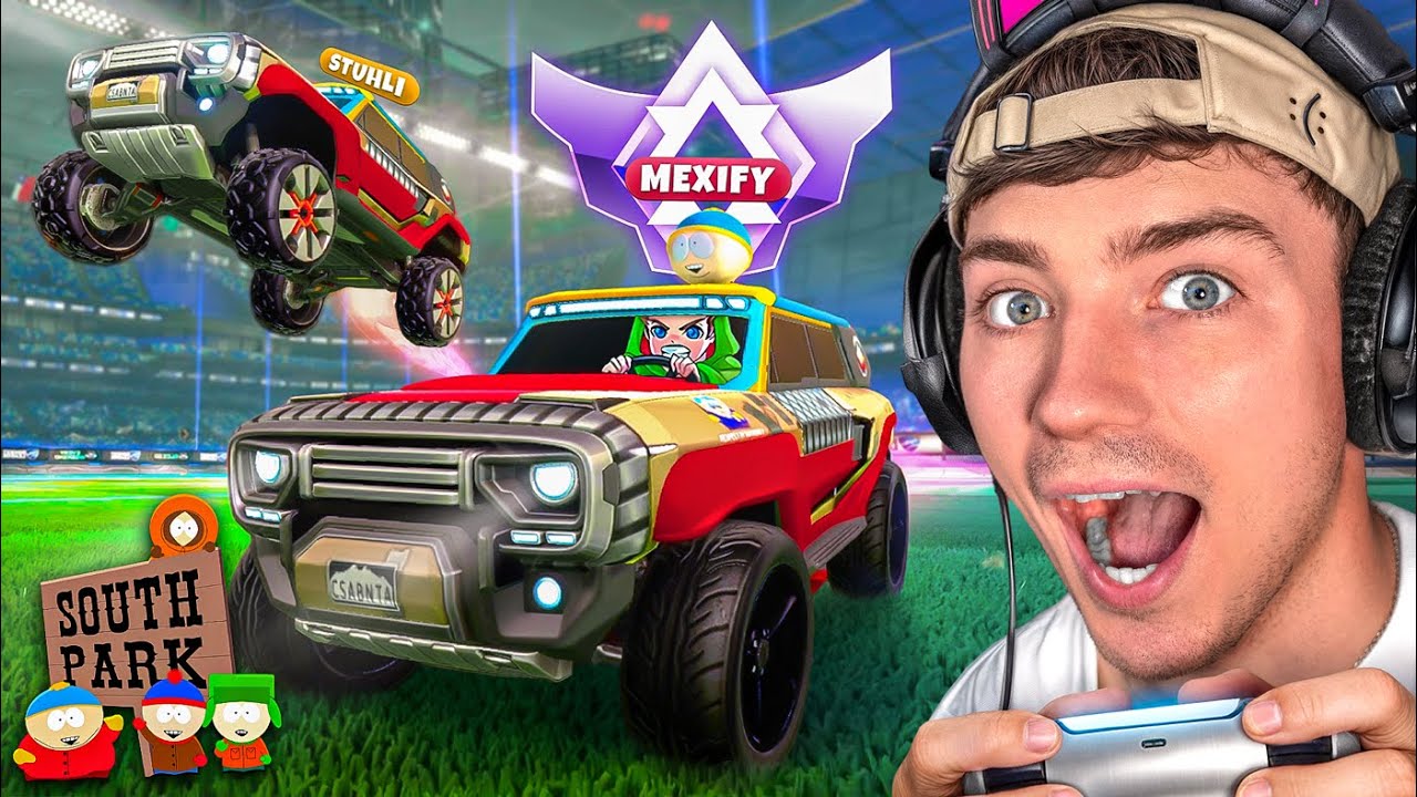 DAS NEUE SOUTHPARK AUTO TESTEN?!😱 | Rocket League